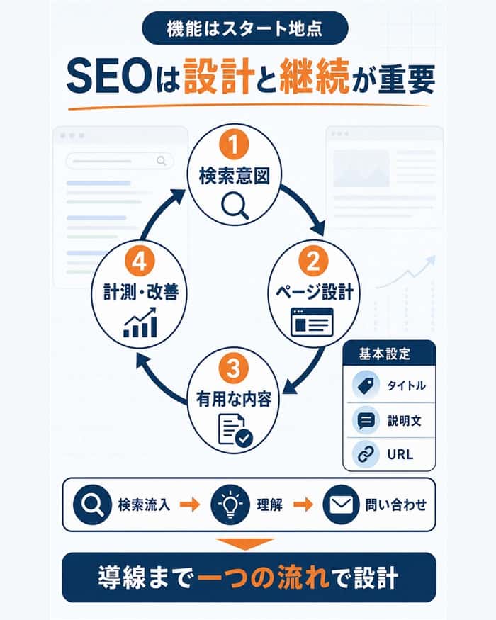WixのSEOは検索意図から計測改善まで循環して設計する